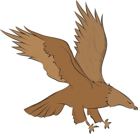 Eagleのイラスト素材