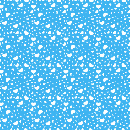 Seamless stylish pattern with hearts.Great for baby announcement, Valentine\\のイラスト素材