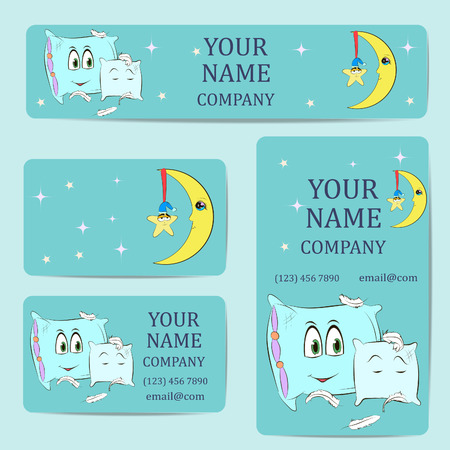 Business cardsのイラスト素材