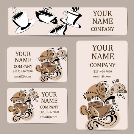 Business cardsのイラスト素材