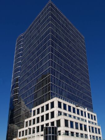 modern office tower in Vancouver       の写真素材