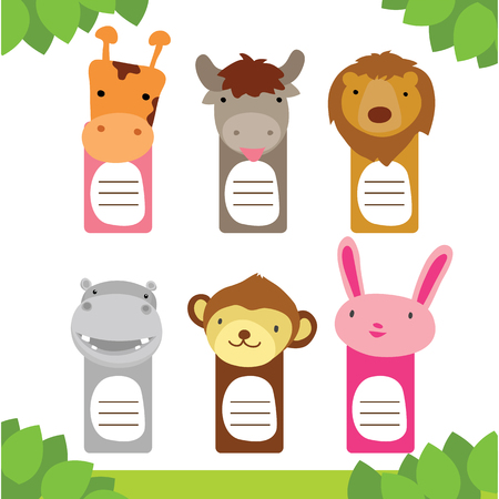 animals frameのイラスト素材