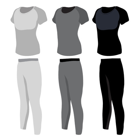 body suit vector designのイラスト素材