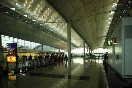Hong Kong International airportのeditorial素材