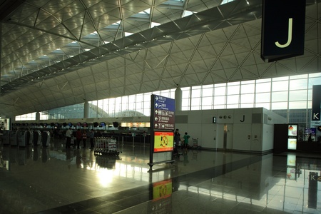 Hong Kong International airportのeditorial素材