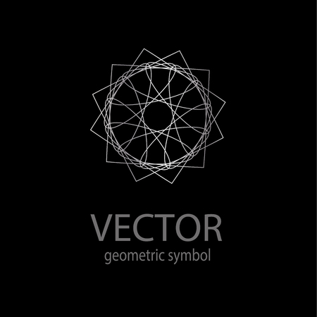 Vector geometric symbol.のイラスト素材