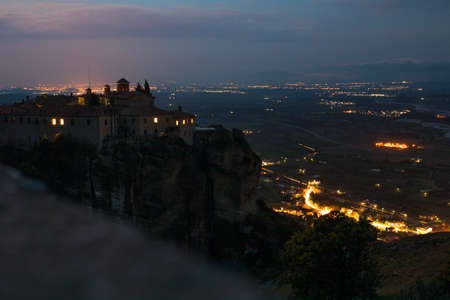 Holy Monastery of St. Stephen, nunnery in Meteora, Greece. High quality photoの写真素材