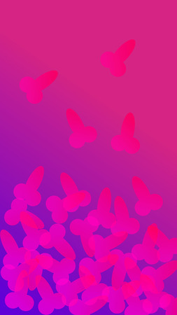 Penises on a pink background. Gradient. Neon style. Sex shop.のイラスト素材
