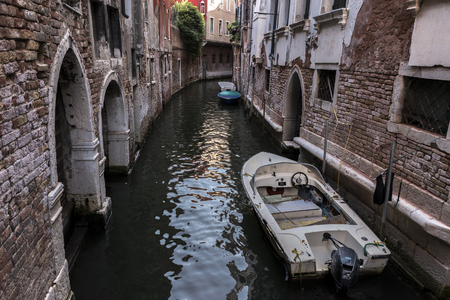 Canal of Venice, Italyのeditorial素材