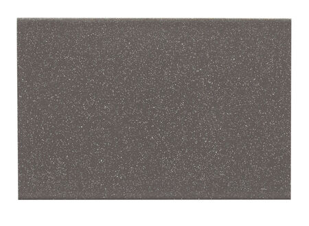 Gray painted metal sample isolated over white の写真素材
