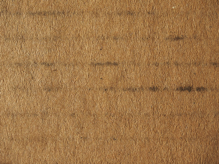 Brown corrugated cardboard useful as a backgroundの写真素材