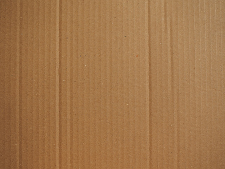 Brown corrugated cardboard useful as a backgroundの写真素材