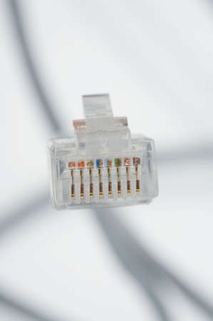 Wire for connection of a computer to the Internet