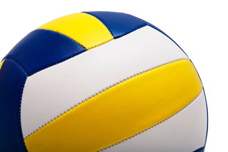 modern sport ball on a white backgroundの写真素材