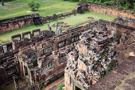 Pre Rup temple ruins in Angkor area, Siem Reap, Cambodiaの写真素材