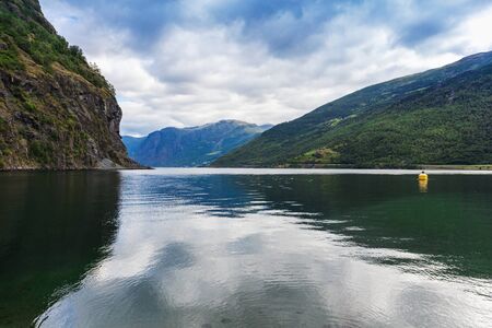 View of the Fjord, Norwayの写真素材