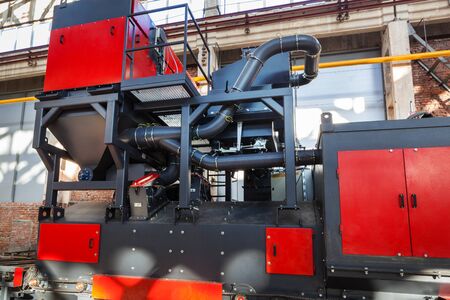 a new sandblasting machine for modern plant