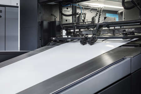 printing products in a modern printing house