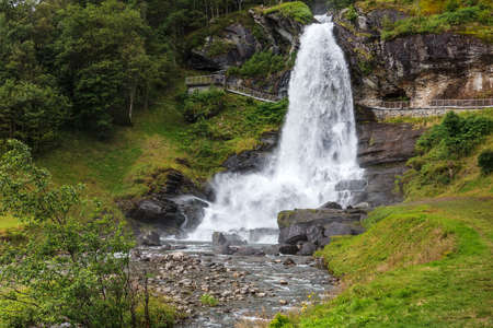 Steinsdalsfossen - a gorgeous waterfall in Norway