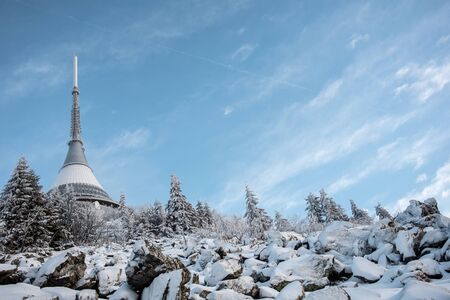 Jested is the highest mountain peak (1,012 m) of Liberec in the north of the Czech Republic. On the...