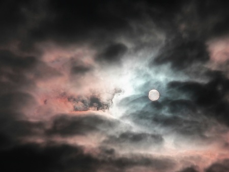 solar eclipseの写真素材