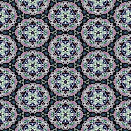 Colorful abstract background, seamless pattern, raster version.の写真素材