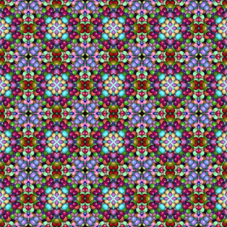 Colorful abstract background, seamless pattern, raster version.の写真素材