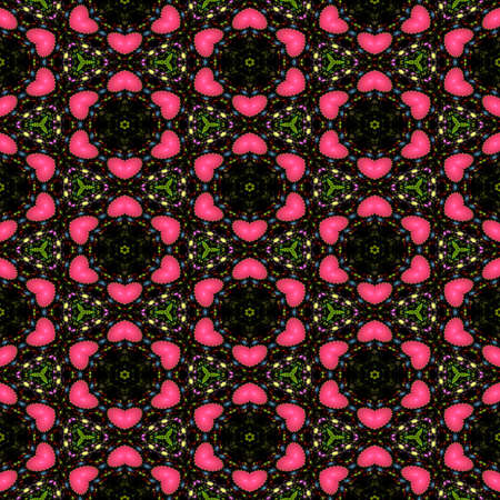 Colorful abstract background, seamless pattern, raster version.