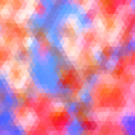Low polygon style illustration. Abstract geometric background. Raster version.