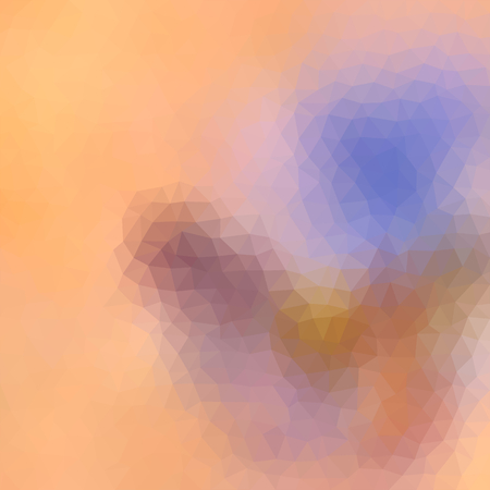 Low polygon style illustration. Abstract geometric background. Raster version.の写真素材