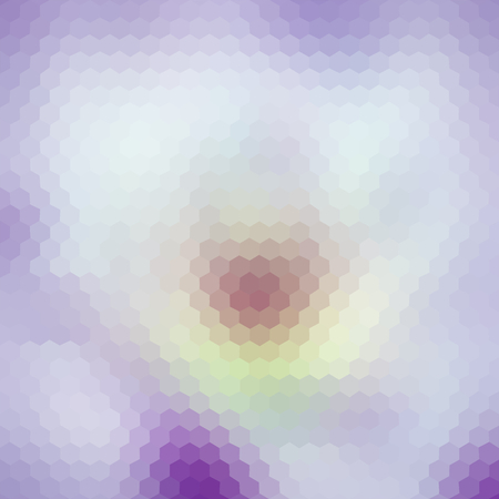 Abstract geometric hexagon background. Raster version.