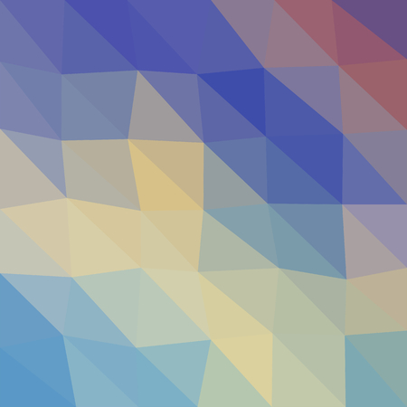 Low polygon style illustration. Abstract geometric background. Raster version.の写真素材