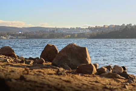 the Czech Republic, the city of Brno, the damの写真素材