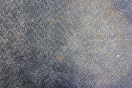 Old rusty steel plateの写真素材