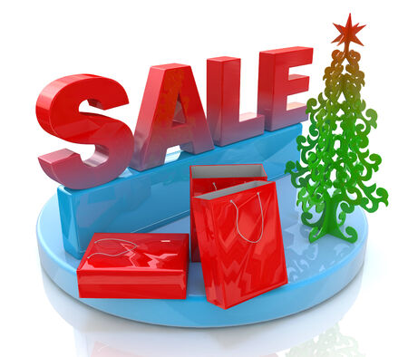 Christmas saleの写真素材