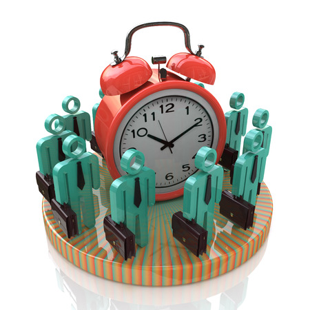 Time management conceptの写真素材