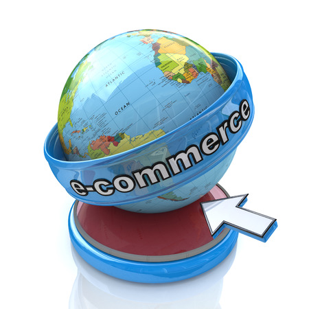 e-commerce in the design of access to information relating to business and commerceの写真素材