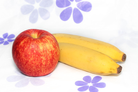 Bananas appleの写真素材