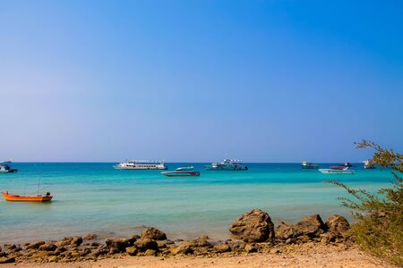 KOH LARN beach, Pattaya, Thailandのeditorial素材