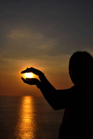 Catch The Sunの写真素材