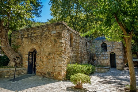 Selcuk, Turkey. Ephesus, the house of the Virgin Maryの写真素材