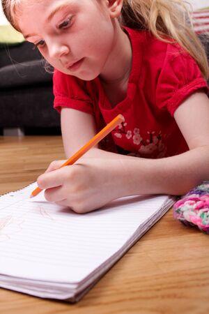 Homeworkの写真素材
