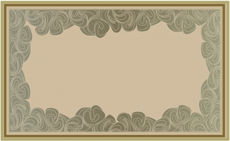abstract background frame in retro art-deco style のイラスト素材