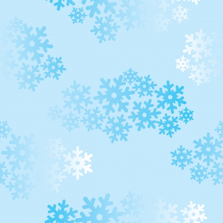 Snowflakes seamless pattern, snow backgroundのイラスト素材