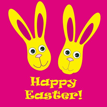 Easter greeting card  のイラスト素材