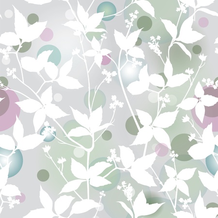 Floral stylish background  Elegance Seamless pattern with flowers ornament, vector floral illustration in vintage style のイラスト素材