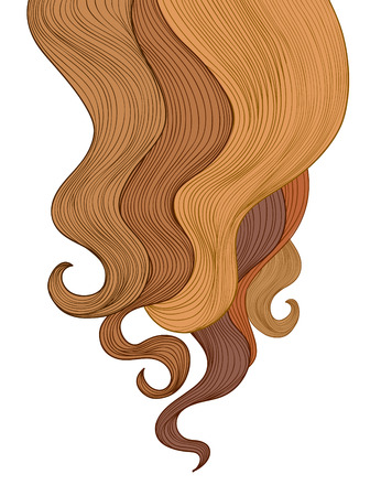 Hair background. Beauty salon poster.のイラスト素材