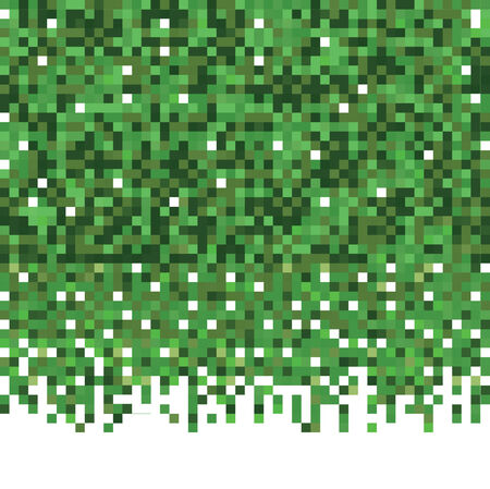 Pixel pattern. Abstract geometric seamless background.のイラスト素材