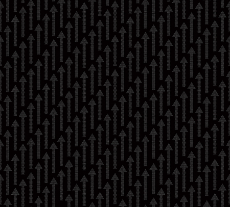 Abstract white seamless pattern. Arrow Up ornamental background. Success textureのイラスト素材