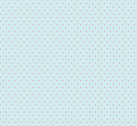Abstract geometric seamless pattern with dots. Ornamental blue background with polka dot ornament. Spotted wallpaper designのイラスト素材